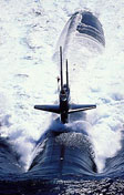 submarine surfacing